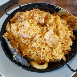 Paella mariscos