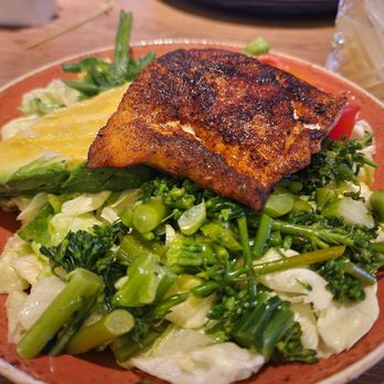 Eureka! - Eureka salad + salmon - American Near Me - Boise, Idaho Eureka! - Eureka salad + salmon - American Near Me - Boise, Idaho