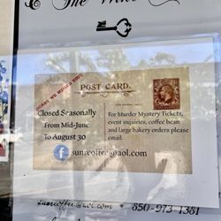 Sunrise Coffee Shop and The Wine Cellar - Closed Seasonally: mid-June thru August 30th