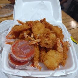 The shrimp platter. 20 pieces of large shrimp!!!!!
