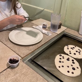 The Pfunky Griddle - Unlimited pancakes with blueberries and chocolate chips - Breakfast & Brunch Near Me - Nashville, Tennessee The Pfunky Griddle - Unlimited pancakes with blueberries and chocolate chips - Breakfast & Brunch Near Me - Nashville, Tennessee