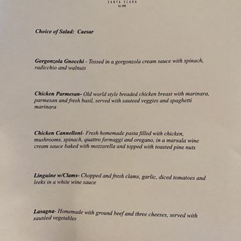 Mio Vicino - Customized Menu (for Moss Adams/Charles Schwab Dinner Event on July 11, 2023) - Italian Near Me - Santa Clara, California Mio Vicino - Customized Menu (for Moss Adams/Charles Schwab Dinner Event on July 11, 2023) - Italian Near Me - Santa Clara, California