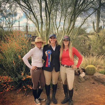 Twisted Tree Farm Stables - Assistant Trainers / Instructors Sydney & Kelly with a very happy customer / student Christina. - Horse Boarding Near Me - Scottsdale, Arizona Twisted Tree Farm Stables - Assistant Trainers / Instructors Sydney & Kelly with a very happy customer / student Christina. - Horse Boarding Near Me - Scottsdale, Arizona