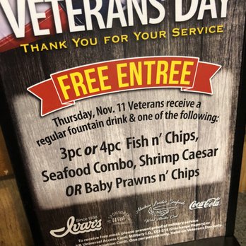Ivar's Seafood Bar - Veteran's Day - Seafood Near Me - Bothell, Washington