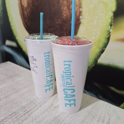 Ohana breeze and watermelon mojito smoothies
