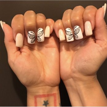 Happy Nails and Spa - Awesome butterfly designs! - Nail Salons Near Me - Silverdale, Washington