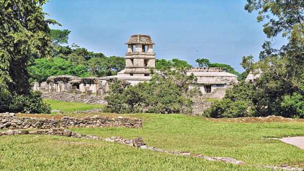 Palenque Temple of Inscriptions by null