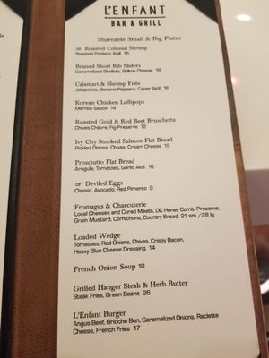 Menu photo 6 LEnfant Bar & Grill Washington, DC, DC Menu photo 6 LEnfant Bar & Grill Washington, DC, DC