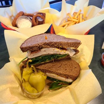 Corner Deli - The penguin! Hubby and I got the same Sammy with a side of onion rings and fries delish! - Delis Near Me - Ontario, California Corner Deli - The penguin! Hubby and I got the same Sammy with a side of onion rings and fries delish! - Delis Near Me - Ontario, California