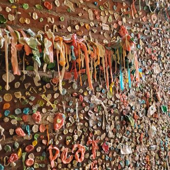 The Gum Wall - Local Flavor Near Me - Seattle, Washington The Gum Wall - Local Flavor Near Me - Seattle, Washington