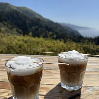 Nepenthe - Iced latte - New American Near Me - Big Sur, California Nepenthe - Iced latte - New American Near Me - Big Sur, California