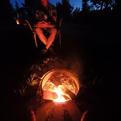 Bemidji KOA - Fire pit