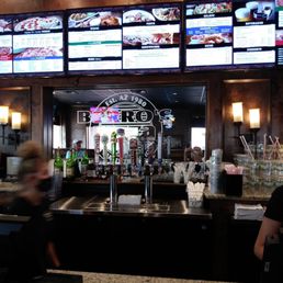Having pizza for dinner.