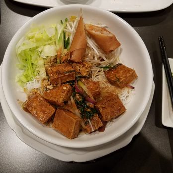 Miss Pho - The vermicelli bowl with fried tofu. - Vietnamese Near Me - Seattle, Washington Miss Pho - The vermicelli bowl with fried tofu. - Vietnamese Near Me - Seattle, Washington