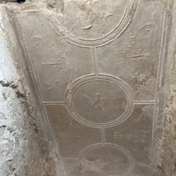 Parco Archeologico delle Terme di Baia - Amazing details still remain in places, milleniums-old delicately hand carved details, a striking change from tilework and frescos