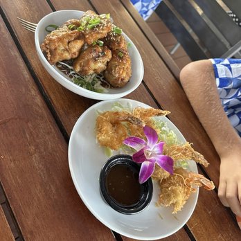 Aloha Mixed Plate - Appetizers were good - Hawaiian Near Me - Lahaina, Hawaii