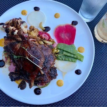 HAVEN Riverfront Restaurant & Bar - "Bangkok" Roasted Long Island Duck and HH Spicy Margarita - New American Near Me - Edgewater, New Jersey HAVEN Riverfront Restaurant & Bar - "Bangkok" Roasted Long Island Duck and HH Spicy Margarita - New American Near Me - Edgewater, New Jersey