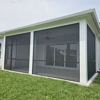 AI Exteriors - Screened in Lanai - Gutter Services Near Me