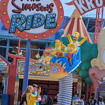 Universal Studios Hollywood - Simpsons ride - Amusement Parks Near Me - Universal City, California Universal Studios Hollywood - Simpsons ride - Amusement Parks Near Me - Universal City, California