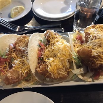 Waterfall Bar & Grille - Fish tacos well cooked! - American Near Me - Canton, Massachusetts