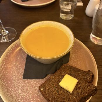 John Keogh's - Winter root soup with Guinness bread - Gastropubs Near Me - Galway, G