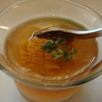 Cafe Miro - Uni Aspic with Carrot Puree - Modern European Near Me - Honolulu, Hawaii