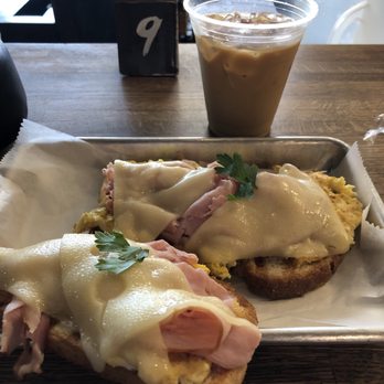 Flat Track Coffee - Eggs n ham - Coffee & Tea Near Me - Austin, Texas Flat Track Coffee - Eggs n ham - Coffee & Tea Near Me - Austin, Texas