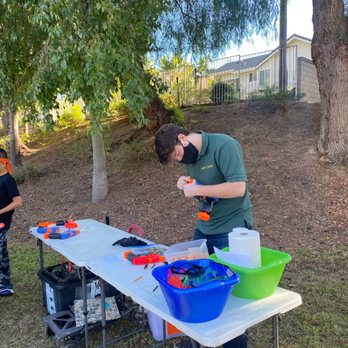 Party Xtreme Laser Tag - Nerf Gun set up, obstacles and boys on action - Party & Event Planning Near Me Party Xtreme Laser Tag - Nerf Gun set up, obstacles and boys on action - Party & Event Planning Near Me