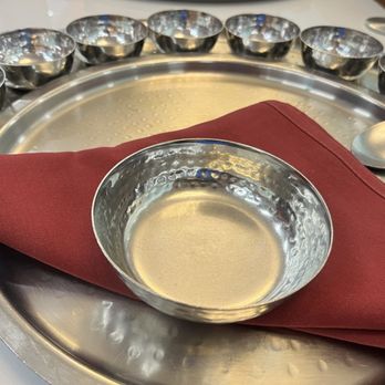 Maharaja Bhog - The thali sans all the goodies that were to come - Indian Near Me - Mississauga, Ontario Maharaja Bhog - The thali sans all the goodies that were to come - Indian Near Me - Mississauga, Ontario