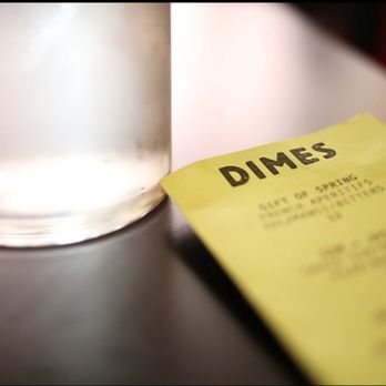 Dimes - Dimes' drink menu - so cute, loved the lime color - New American Near Me - New York, New York Dimes - Dimes' drink menu - so cute, loved the lime color - New American Near Me - New York, New York