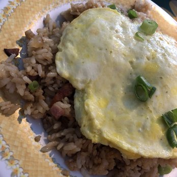 808 Grindz Cafe - Fried rice with scrambled eggs - Cafes Near Me - Lahaina, Hawaii