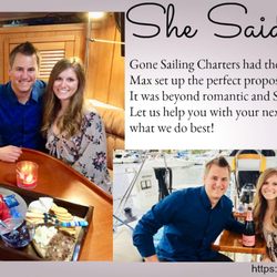 Gone Sailing San Diego - Let us set the perfect tone for your exciting life events!