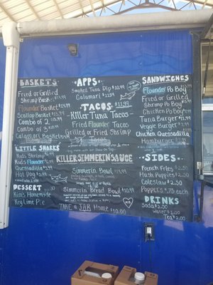 Menu photo 5 Killer Seafood Mexico Beach, FL