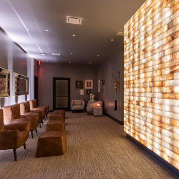 Sakoon The Spa - Wait for your treatment in our relaxation room, complete with a Himalayan Salt wall for detoxing. - Day Spas Near Me - Omaha, Nebraska Sakoon The Spa - Wait for your treatment in our relaxation room, complete with a Himalayan Salt wall for detoxing. - Day Spas Near Me - Omaha, Nebraska