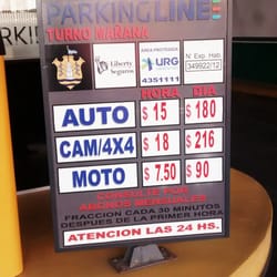 Parking Line - Tarifas Julio 2015