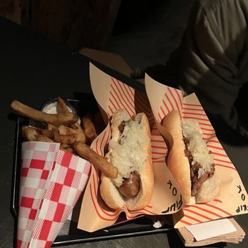 Wurstküche - Klein Fries Filipino Maharlika - Hot Dogs Near Me - Los Angeles, California Wurstküche - Klein Fries Filipino Maharlika - Hot Dogs Near Me - Los Angeles, California