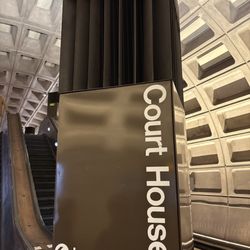Court House Metro Station - Near train tracks