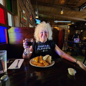 The Horny Toad - My Tuna Melt with a toast for our Birthdays! - American Near Me - Cave Creek, Arizona
