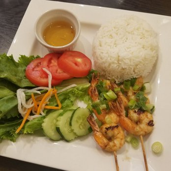 Saigon Kitchen - Grilled shrimp and rice - Vietnamese Near Me - Ithaca, New York