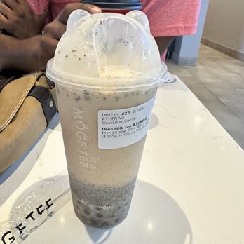 MÖGE TEE Austin - Oreo milk tea - Bubble Tea Near Me - Austin, Texas