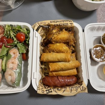 Ran viet - Appetizer Platter $21 (Not that good) - Vietnamese Near Me - Staten Island, New York