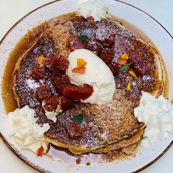 B Bistro + Bakery - Pastelito Pancakes - Bakeries Near Me - Miami, Florida B Bistro + Bakery - Pastelito Pancakes - Bakeries Near Me - Miami, Florida
