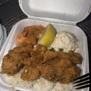 Hapa Food - Garlic Chicken & Garlic Shrimp Plate - Hawaiian Near Me - Mesa, Arizona Hapa Food - Garlic Chicken & Garlic Shrimp Plate - Hawaiian Near Me - Mesa, Arizona