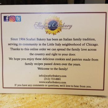 Scafuri Bakery - Bakeries Near Me - Chicago, Illinois