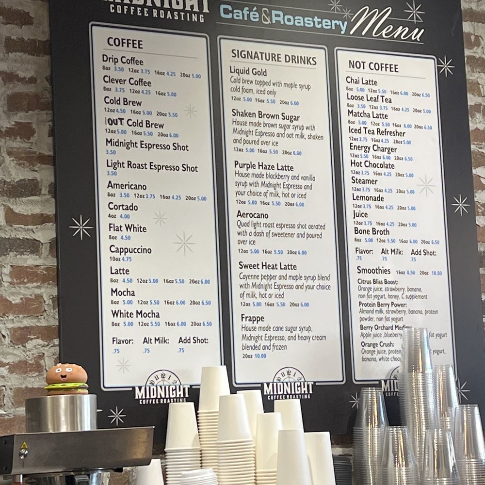 Midnight Coffee Roasting - Menu - Coffee Roasteries Near Me - Reno, Nevada Midnight Coffee Roasting - Menu - Coffee Roasteries Near Me - Reno, Nevada