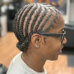 Crown Slayer Salon - ~Corn Row Style (No hair added)