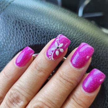 Nail Chic - Love my flower always get compliments. THANKS MAI! - Nail Salons Near Me - Newark, California Nail Chic - Love my flower always get compliments. THANKS MAI! - Nail Salons Near Me - Newark, California
