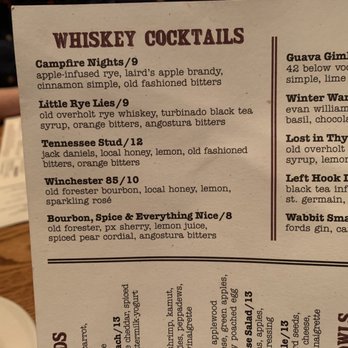 Whiskey Cake - Menu - New American Near Me - Plano, Texas Whiskey Cake - Menu - New American Near Me - Plano, Texas