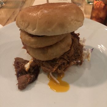 Wolf's Ridge Brewing - Pulled pork sandwich Delicious!!! The sandwich by itself is very filling. - Breweries Near Me - Columbus, Ohio Wolf's Ridge Brewing - Pulled pork sandwich Delicious!!! The sandwich by itself is very filling. - Breweries Near Me - Columbus, Ohio