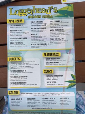 Menu photo 8 Loggerhead's Beach Grill Folly Beach, SC Menu photo 8 Loggerhead's Beach Grill Folly Beach, SC